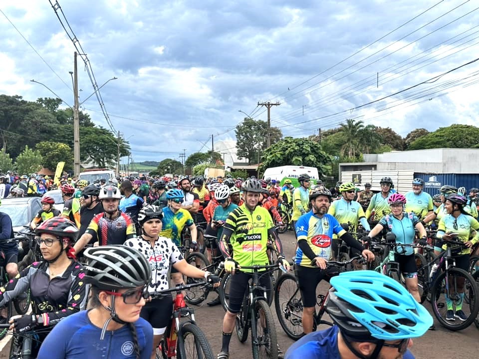 Cicloturismo reúne mais de 600 ciclistas e consolida Marechal Rondon como Cidade Amiga da Bicicleta