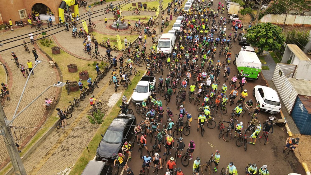 Cicloturismo reúne mais de 600 ciclistas e consolida Marechal Rondon como Cidade Amiga da Bicicleta