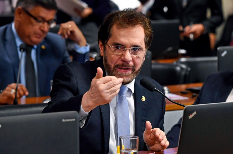 O senador apresentou seu requerimento para a criação da CPI das ONGs em 2019 - Edilson Rodrigues/Agência Senado