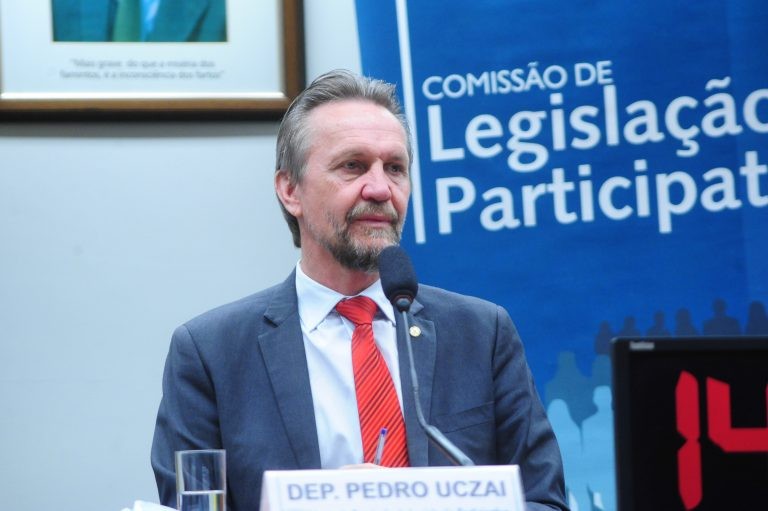 Pedro Uczai pediu uma audiência com o presidente do TSE - (Foto: Billy Boss/Câmara dos Deputados)