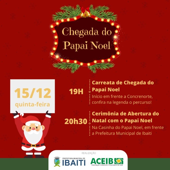 Foto: Reprodução/Prefeitura de Ibaiti - PR