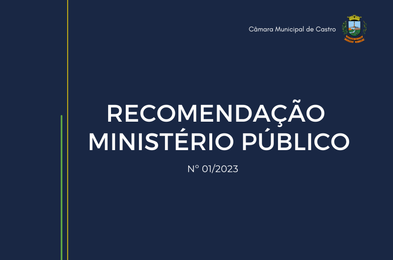 Foto: Reprodução/Câmara Municipal de Castro - PR