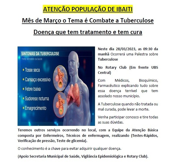 Foto: Reprodução/Prefeitura de Ibaiti - PR