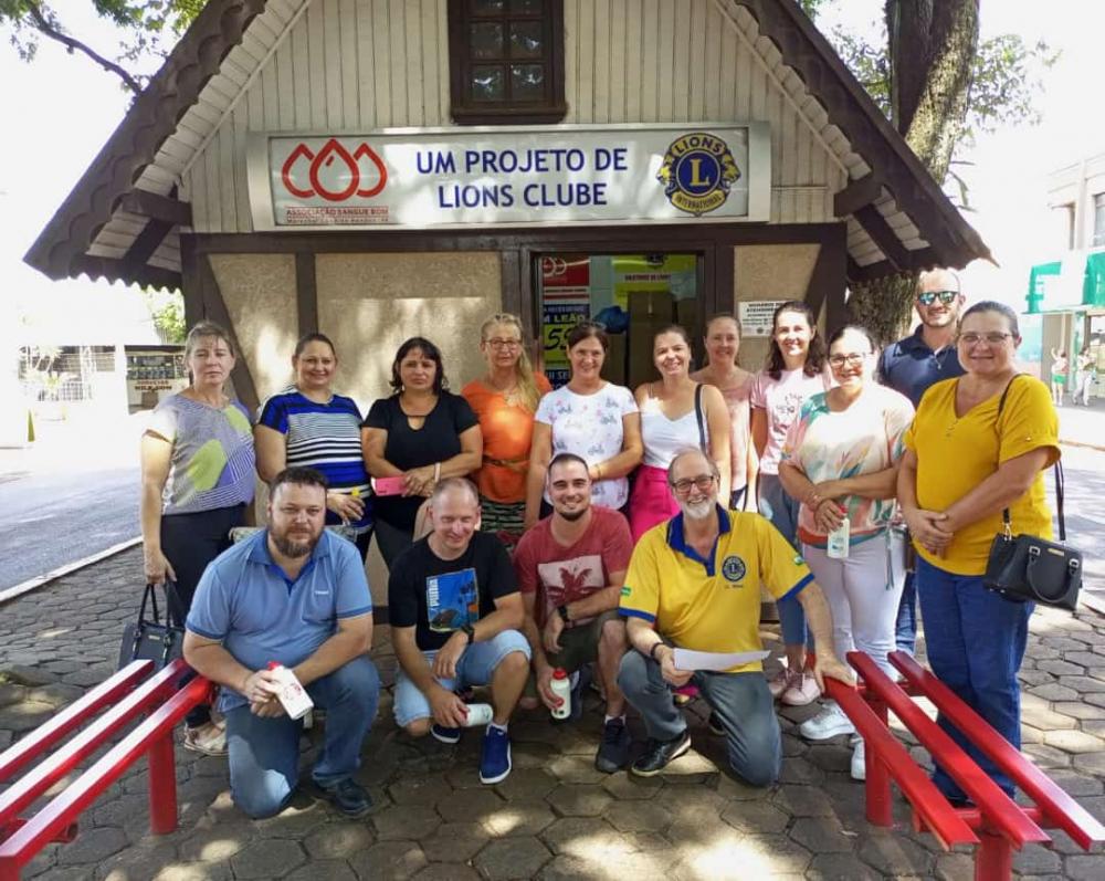 Doadores que foram encaminhados no dia de hoje(04)