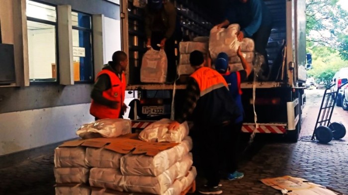 Na segunda-feira (19/6), a SAS vai repassar mais mil cestas básicas para a Defesa Civil -Foto: Ascom SAS